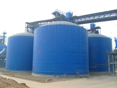 黄岛水泥钢板库改造