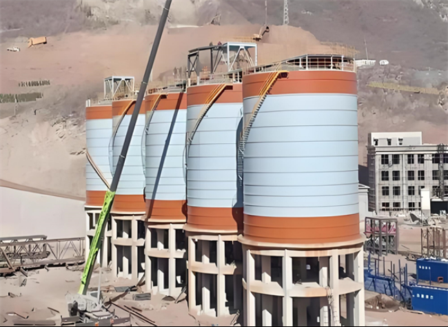 黄岛高架钢板仓